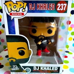 Dj Khaled with microphone Funko Pop